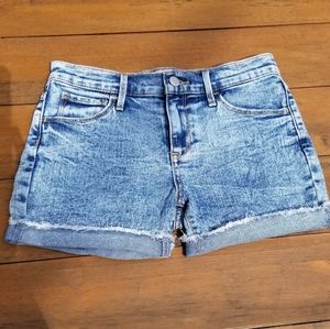 Girls Acid Wash Shorts